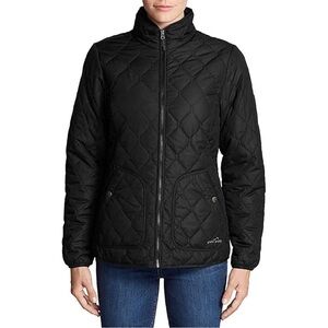 Women's Black Quilted Jacket